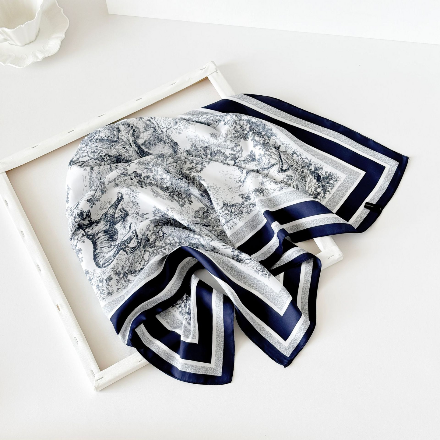 70cm square scarf, ribbon, accessory, shawl decoration