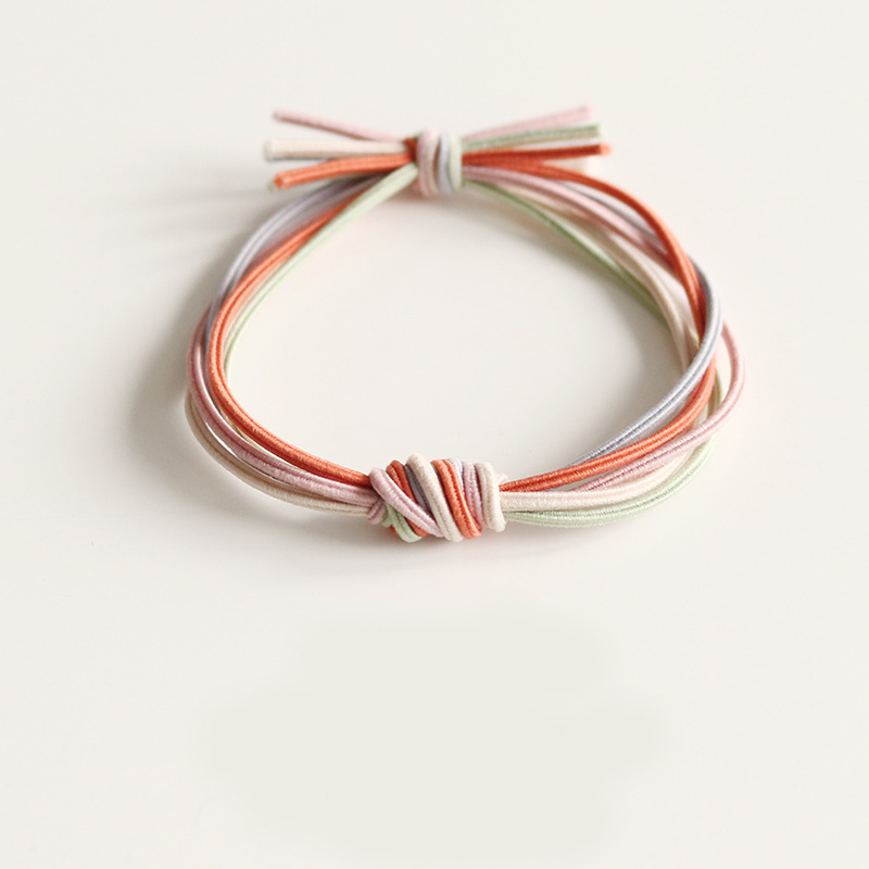 Forest-style basic handmade knotted hair tie, fairy-like durable hair tie, simple and easy-to-use hair band for tying hair in an Instagram style.