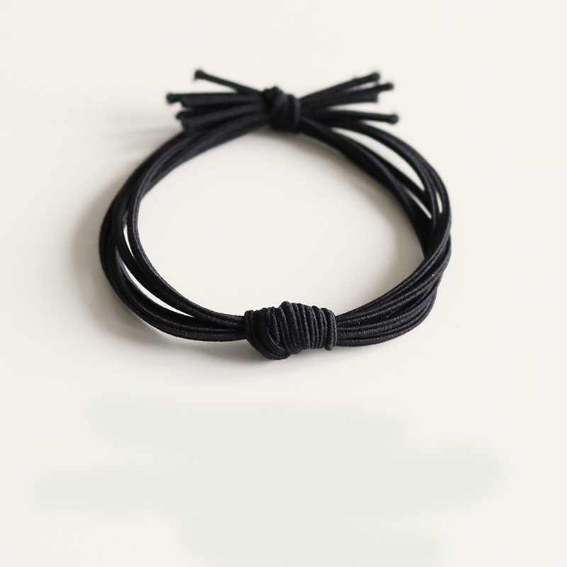 Forest-style basic handmade knotted hair tie, fairy-like durable hair tie, simple and easy-to-use hair band for tying hair in an Instagram style.