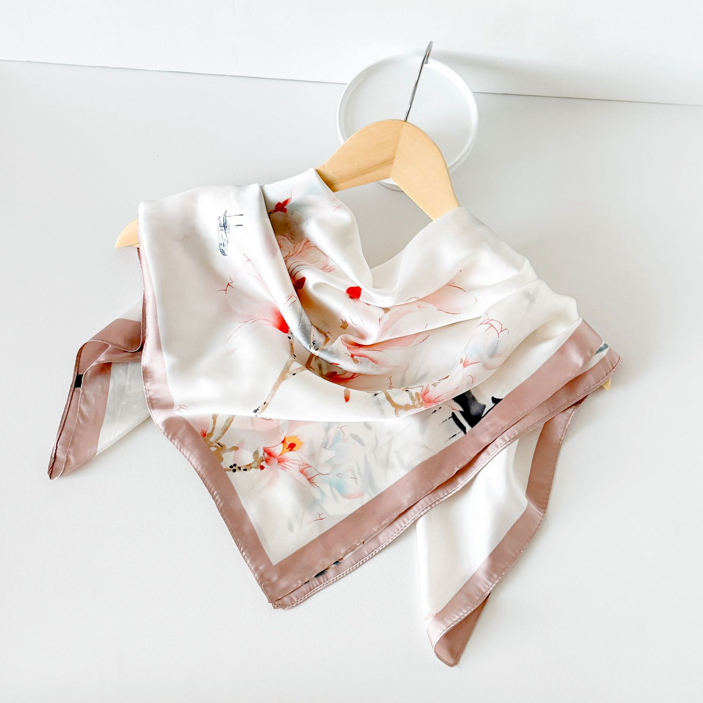 70cm square scarf, ribbon, accessory, shawl decoration