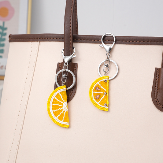 Lemon keychain