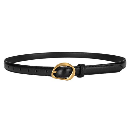 Retro alloy pin buckle belt for ladies, designed to fit around the waist.