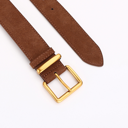 Women's leather belt