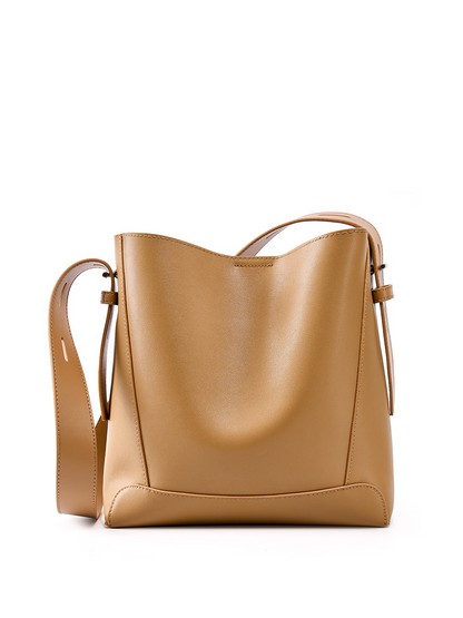 Women's cross-body bag, versatile, made of genuine leather, single-shoulder design, large capacity, perfect for commuting – the perfect choice!