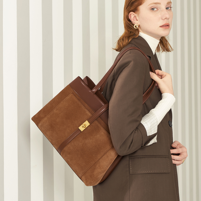Matte Tote Bag – High-quality, suitable for work and commuting, designed for women